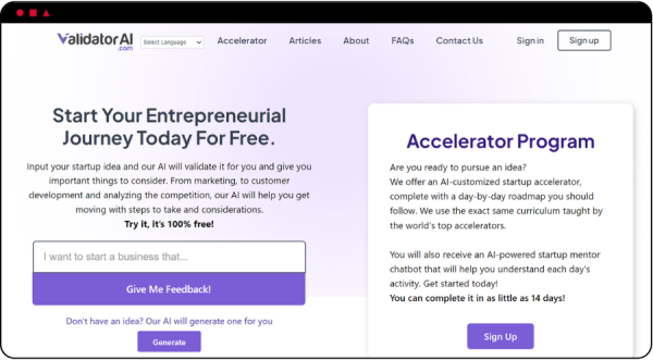 Validator AI
