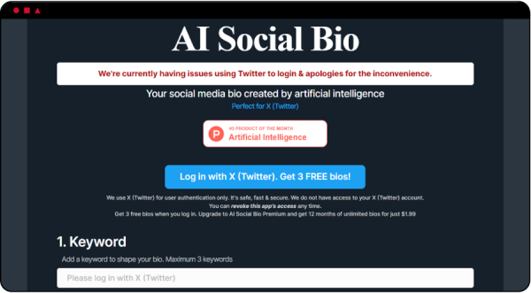 AI Social Bio