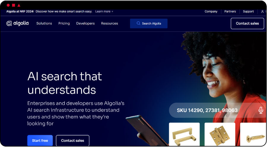 Algolia - Best AI Tool for The best Search and Discovery Platform f ...