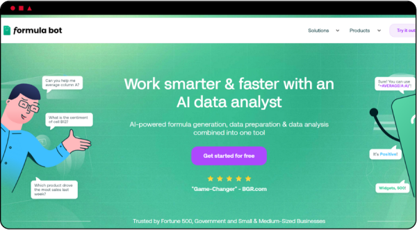Excel Formula Bot