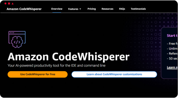 Amazon CodeWhisperer
