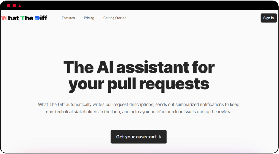 WhatTheDiff - Best AI Tool for Your AI-powered code review assistant ...