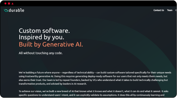 Durable AI