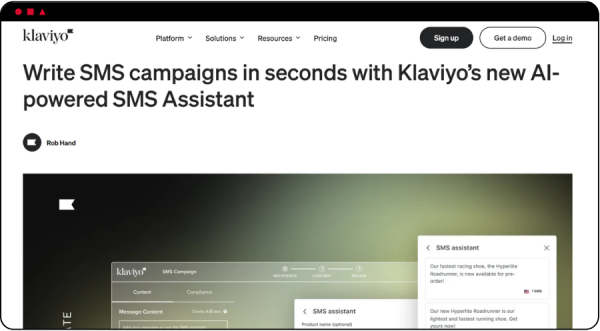 Klaviyo SMS Assistant