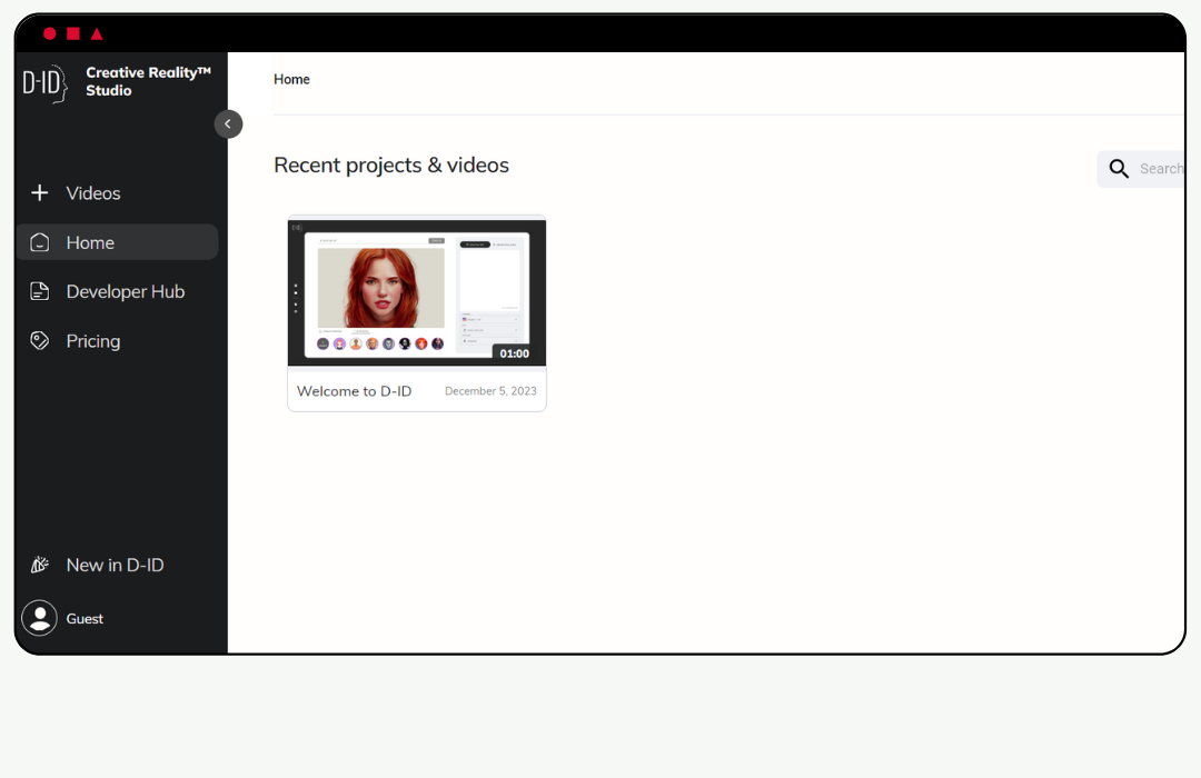 Creative Reality Studio (D-ID) - Best AI Tool for The world’s first ...