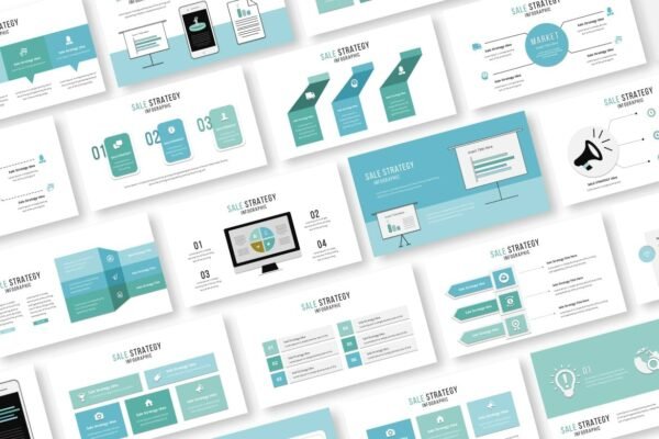 Sales Strategy Infographic Powerpoint Template