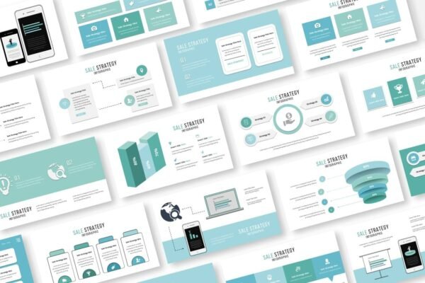 Sales Strategy Infographic Powerpoint Template