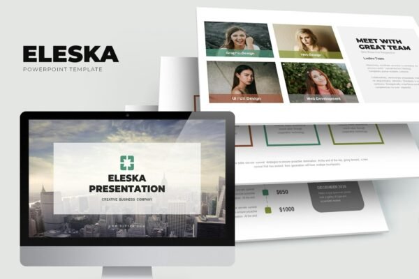 Eleska : Sales & Marketing Pitch Powerpoint