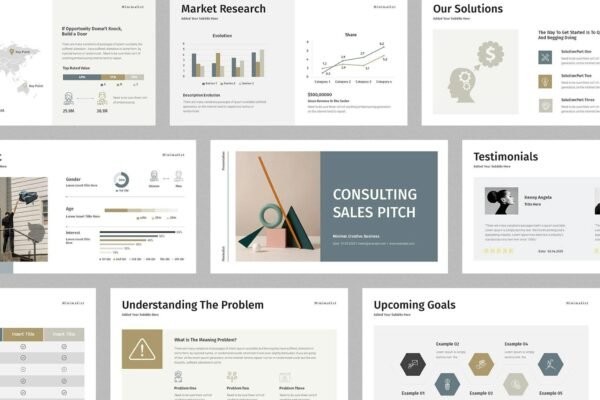 Consulting Sales Pitch PowerPoint Presentation