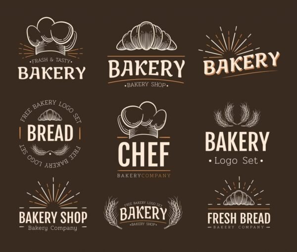 Free Bakery Logo Templates (EPS, PSD)