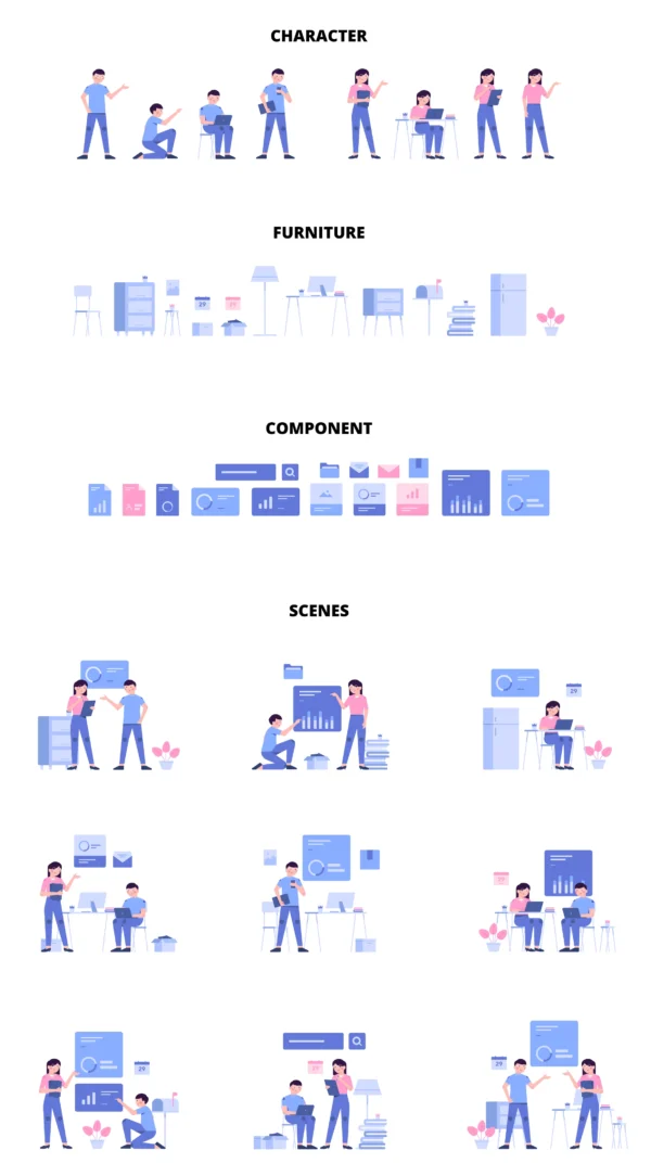 Bush Modular Illustration Kit