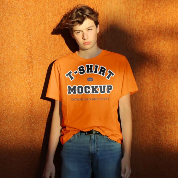 Cotton T-Shirt Mockup