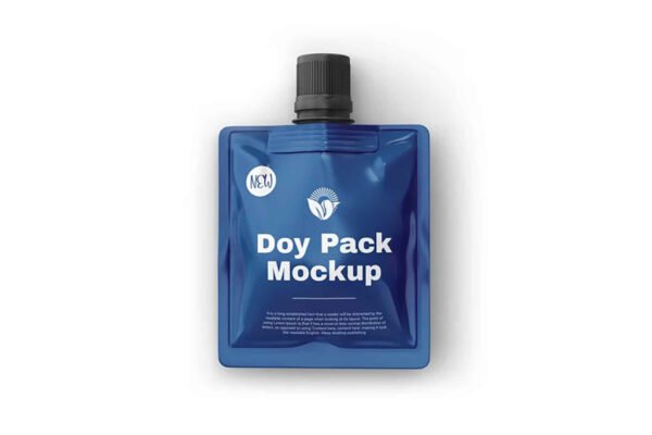 Doypack Pouch Packaging Mockup