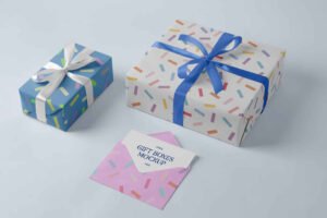 Gift Box Mockup