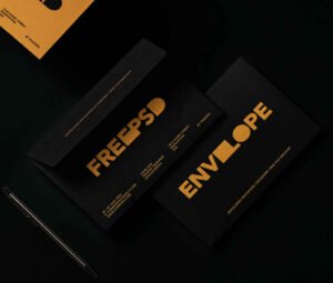 Invitation Stationery Envelope Mockup