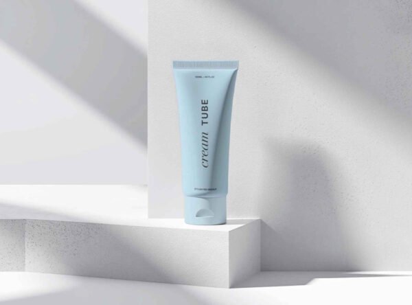 Minimalistic Cream Mockup