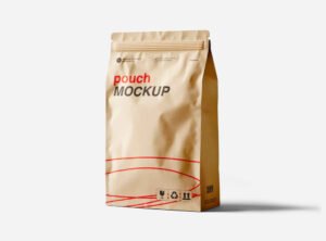 Minimalistic Pouch Mockup