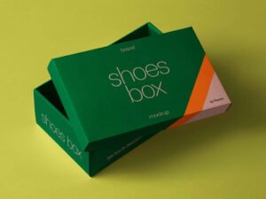 Shoes Branding Box Mockup