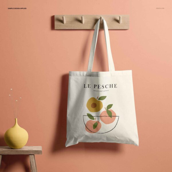 Tote Bag Mockup on Hanger