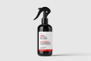 Trigger Spray Bottle Mockup