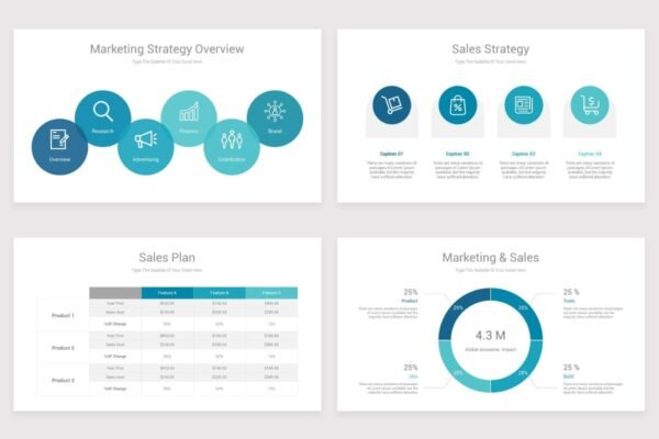 Sales and Marketing PowerPoint Template