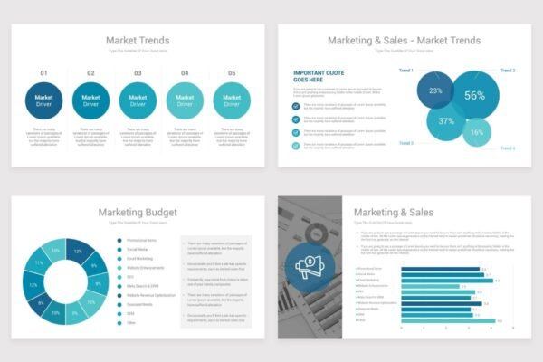 Sales and Marketing PowerPoint Template