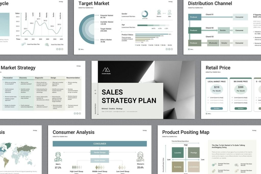Sales Strategy Plan PowerPoint Presentation - Best AI Tool for For ...