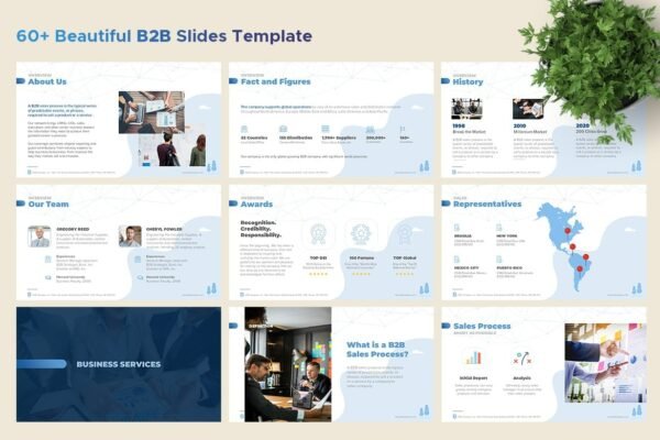 B2B Marketing and Sales Powerpoint