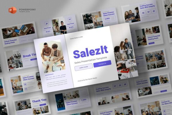 Sales Marketing Powerpoint Template