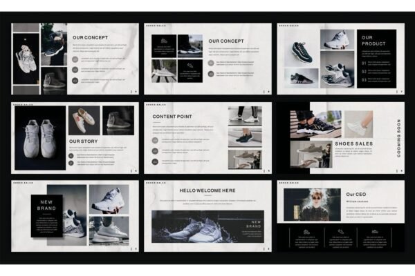 Shoes - Sales Powerpoint Template