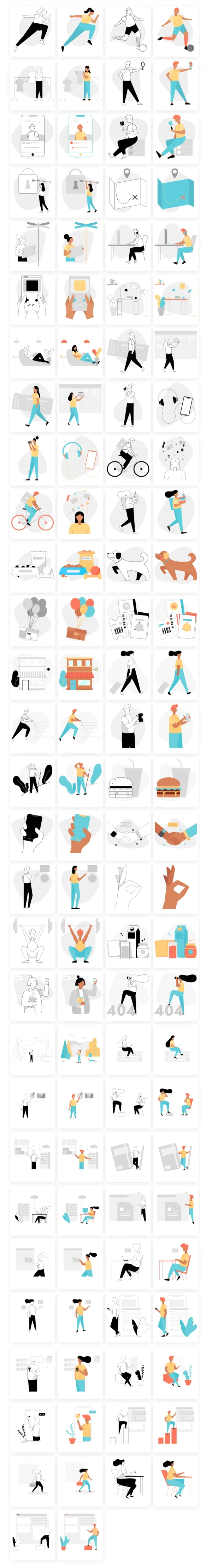 Drawkit Classic Free Illustrations