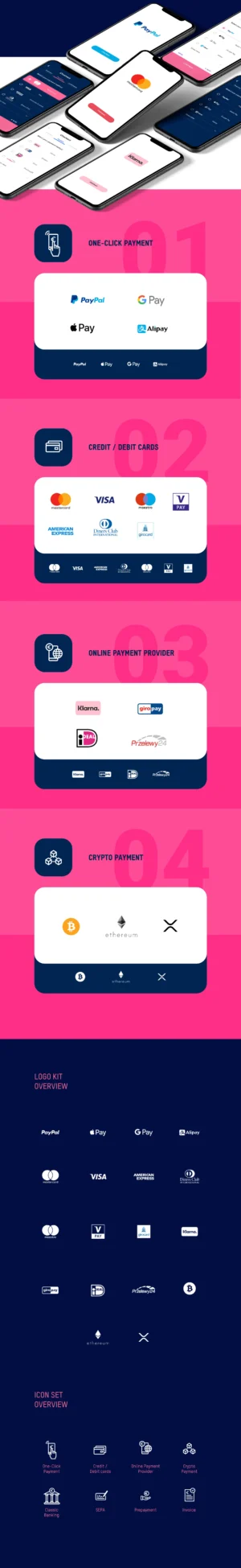 Free E-commerce Logos for Adobe XD
