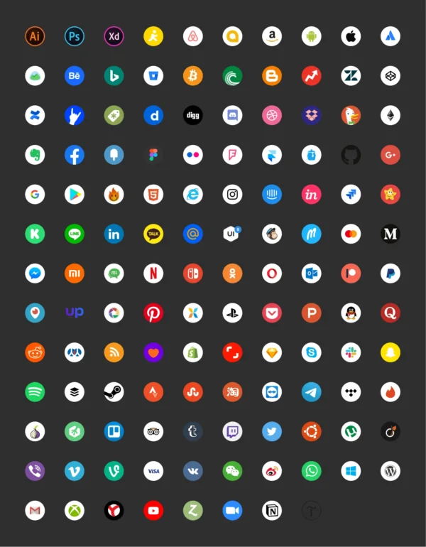 Free Social Icons