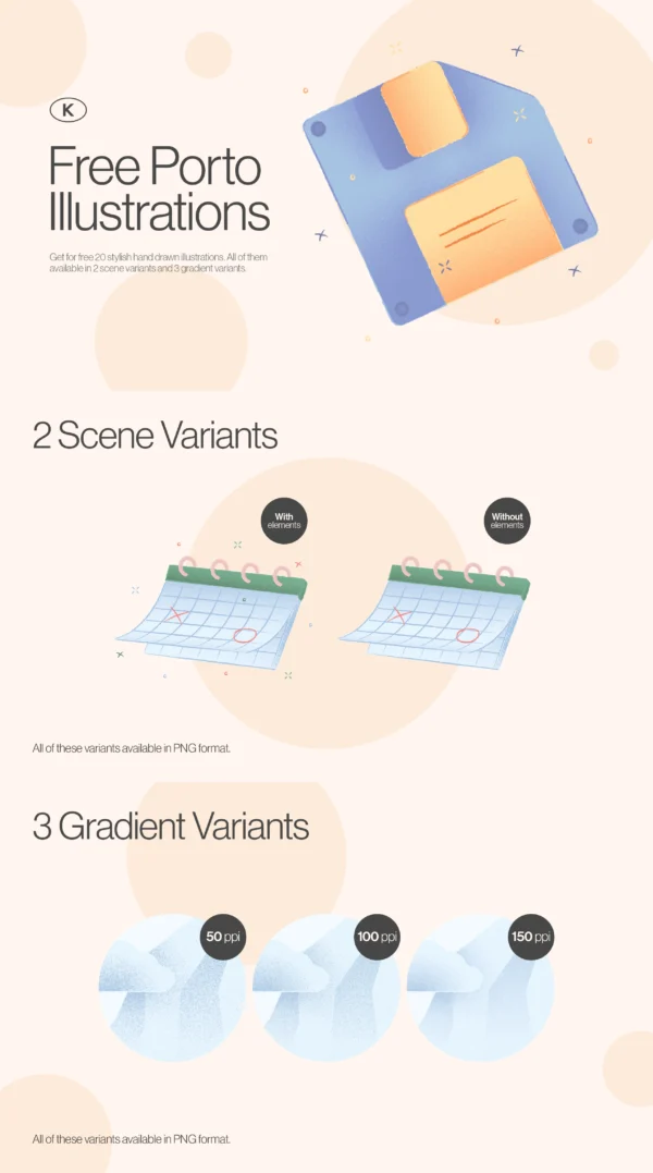 Porto Free Illustrations