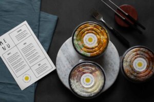 Restaurant Packaging Mockup