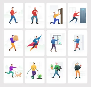 Your Home Helper - Free Illustrations Pack