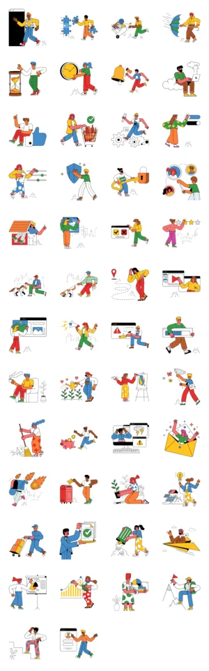 Zanzi Free Illustrations