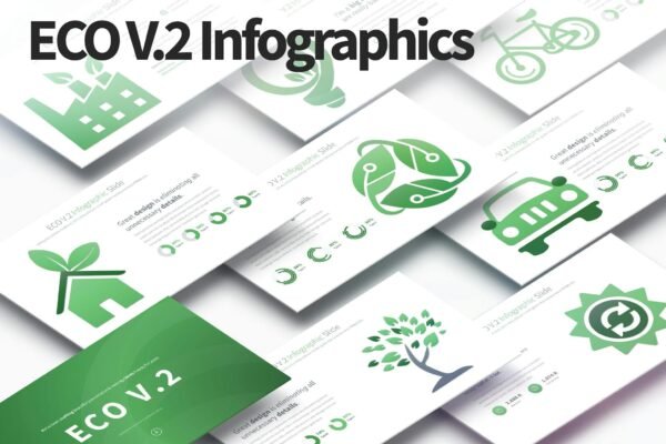 ECO V.2 - PowerPoint Infographics Slides