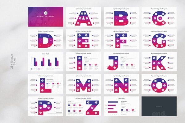 Alphabet Infographic PowerPoint