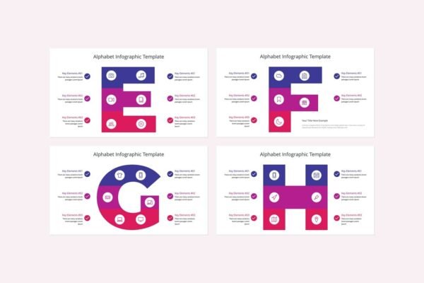 Alphabet Infographic PowerPoint