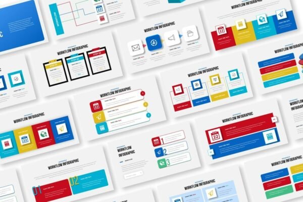 Workflow Infographic Powerpoint