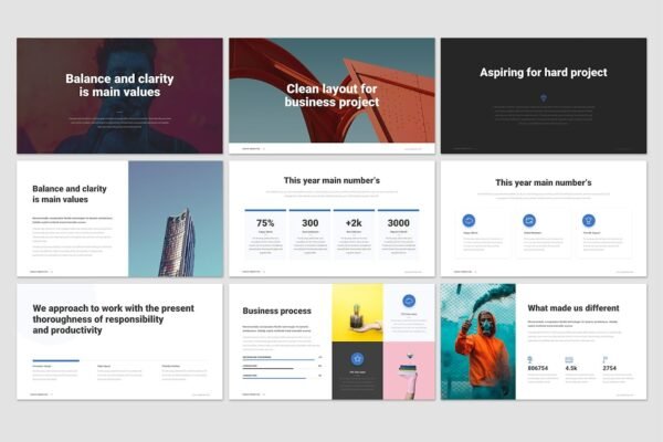 Clean Business Presentation
