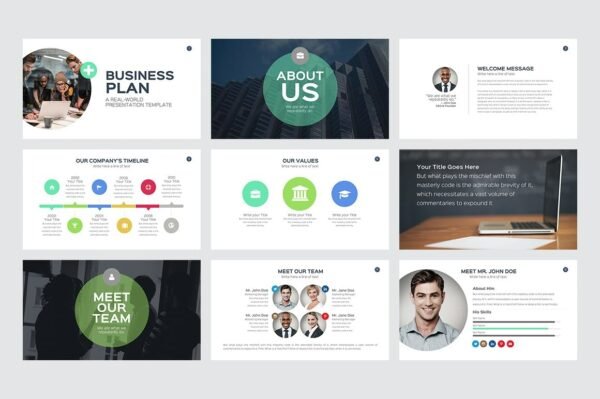 Business Proposal Keynote Template