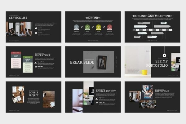Oriola : Business Keynote Template