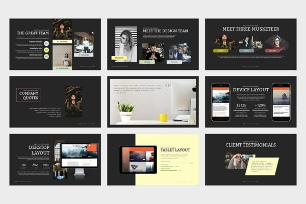 Oriola : Business Keynote Template