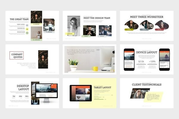 Oriola : Business Keynote Template
