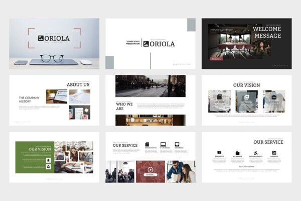 Oriola : Business Keynote Template