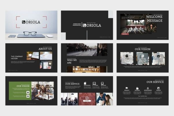 Oriola : Business Keynote Template