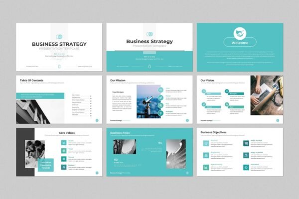 Business Strategy Keynote Template