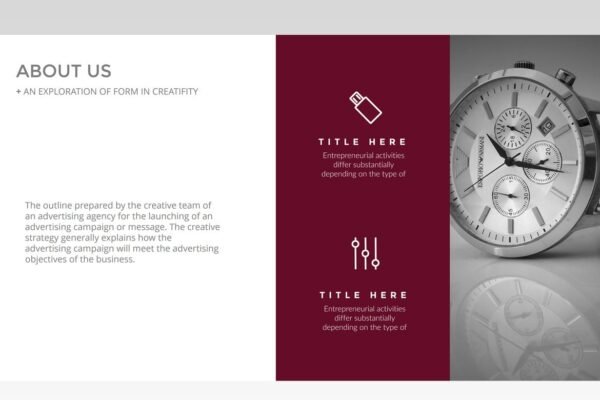 BUSINESS PITCH DECK Google Slides